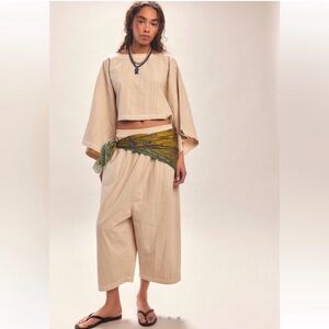 Free People - Check Me Out Harem Pant Set (NWT)